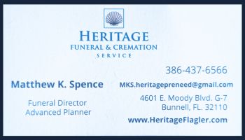 Heritage Funeral & Creamation - Matthew Spence